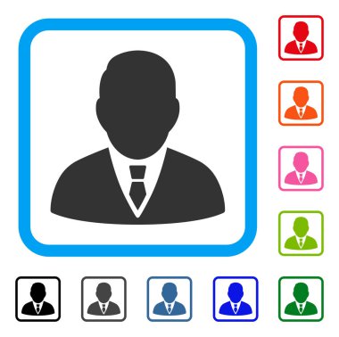 Patron simgesi çerçeveli