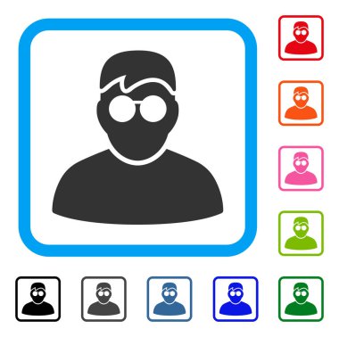 Çocuk simgesi çerçeveli