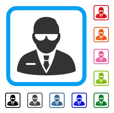 Şef simgesi çerçeveli