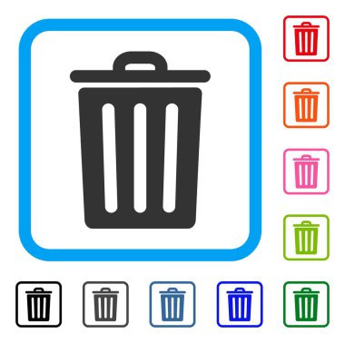 Çöp Kovası simgesini çerçeveli