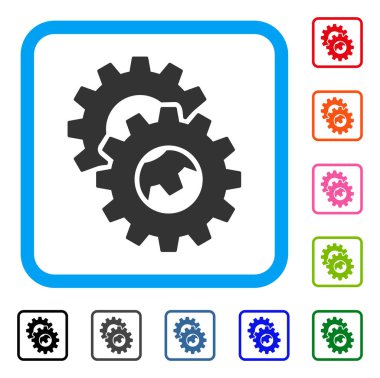 Gears'ı simgesi çerçeveli