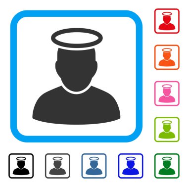 Kutsal adam simgesi çerçeveli