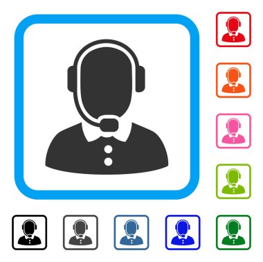 İşleç simgesini çerçeveli