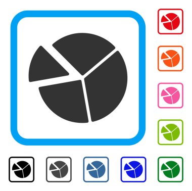 Pasta grafik simge çerçeveli