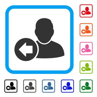 Önceki kullanıcı simgesi çerçeveli