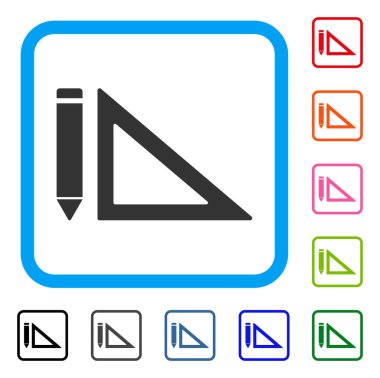 Proje Tasarım simgesi çerçeveli