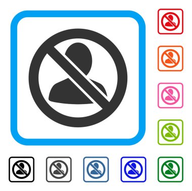 Kısıtlı kullanıcı simgesi çerçeveli