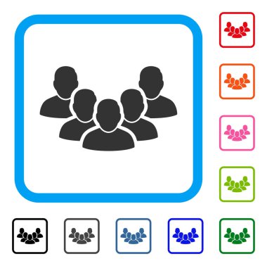 Personel simge çerçeveli