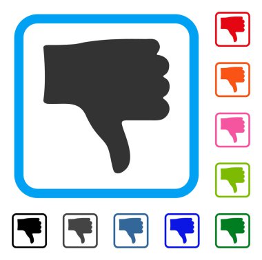 Başparmak çerçeveli simgesi