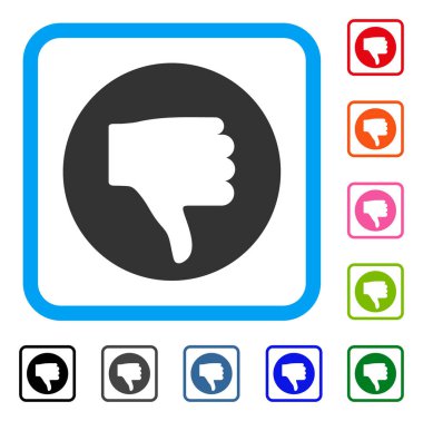 Başparmak çerçeveli simgesi