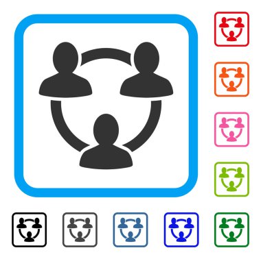 Güven Çemberi simgesi çerçeveli