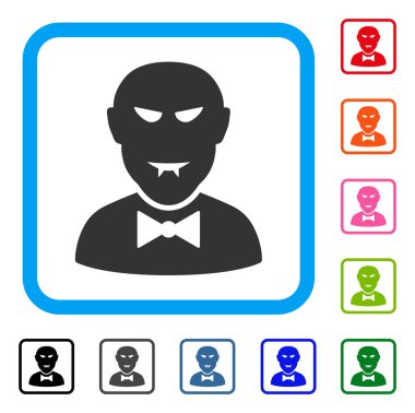 Vampir simgesi çerçeveli