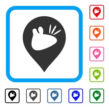 Fare işaretçisi simgesi çerçeveli