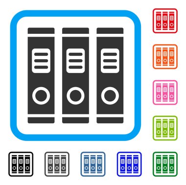 Kitap simgesini çerçeveli