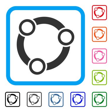 Topluluk simgesi çerçeveli