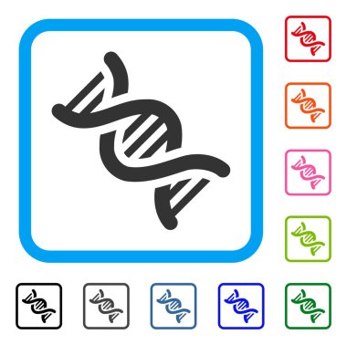 DNA simgesi çerçeveli