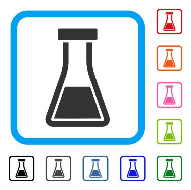 Şişesi simgesi çerçeveli