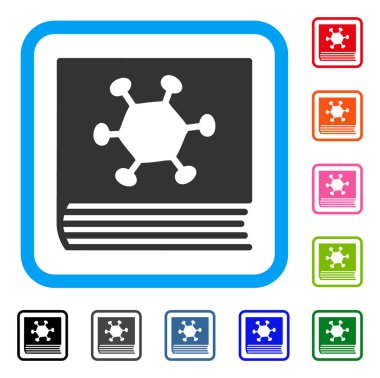 Parazit ansiklopedi simgesi çerçeveli