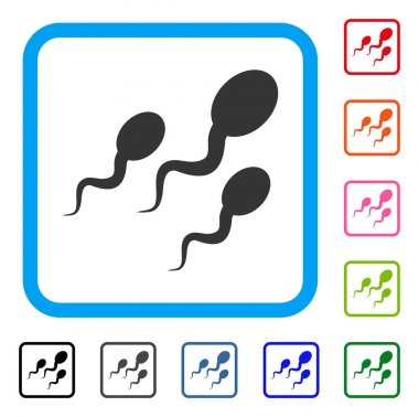 Sperm simgesi çerçeveli
