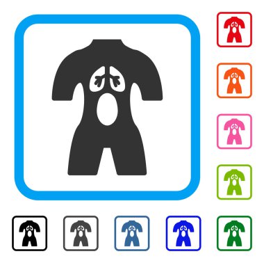 Anatomi simgesi çerçeveli