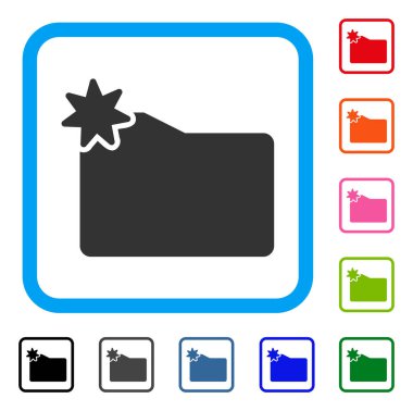 Yeni klasör simgesi çerçeveli