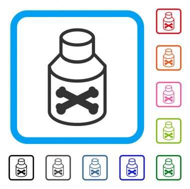 Zehir Phial simgesi çerçeveli