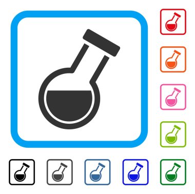 İmbik simgesi çerçeveli