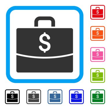 İş durum simgesi çerçeveli