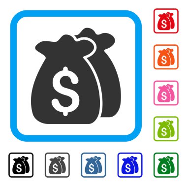 Para simgesi çerçeveli