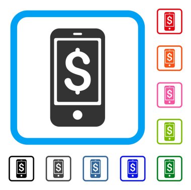 Telefon dengesi simgesini çerçeveli