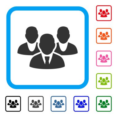 Personel simge çerçeveli