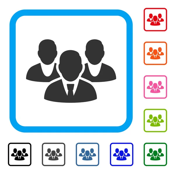 友人群衆のフレーム アイコン ストックベクター C Ahasoft