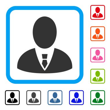 Patron simgesi çerçeveli