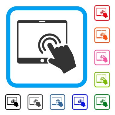 Tablet çerçeveli simgesini çift tıklatın.