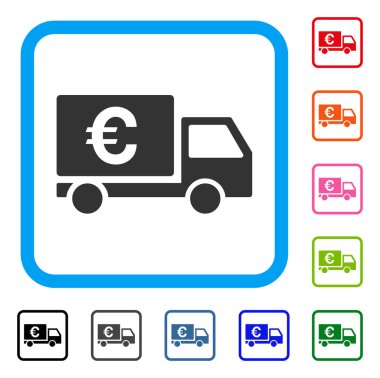 Euro sevkiyat simge çerçeveli