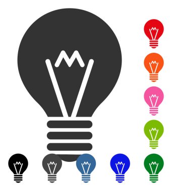 İpucu ampul simgesi çerçeveli