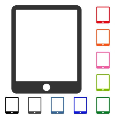 Mobil Tablet simgesi çerçeveli