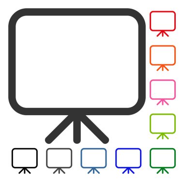 Sunu ekran simgesi çerçeveli