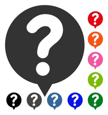 Simge durumu balon çerçeveli