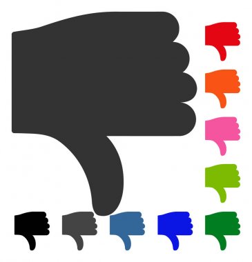 Başparmak çerçeveli simgesi