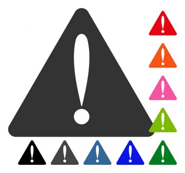 Uyarı hata simgesi çerçeveli