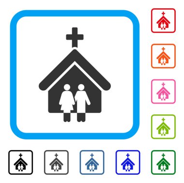 Aile Kilisesi simgesi çerçeveli