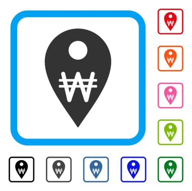 Kore Wonu Marker çerçeveli simge göster