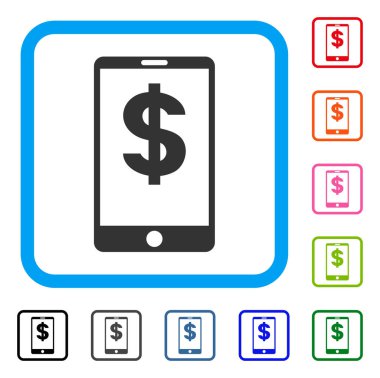 Telefon dengesi simgesini çerçeveli