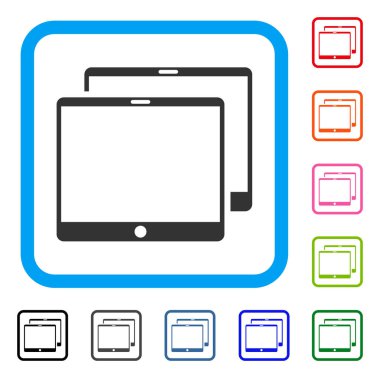 Mobil sekme simgesini çerçeveli