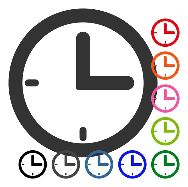 Czas oprawione ikona — Wektor stockowy