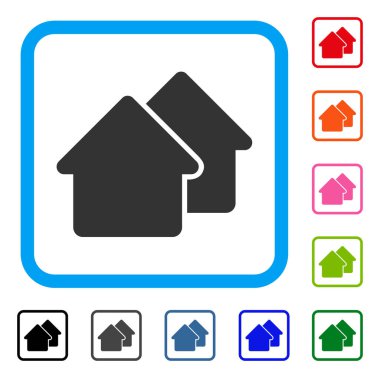 Köy simgesi çerçeveli