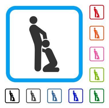 Oral seks gayler simgesi çerçeveli