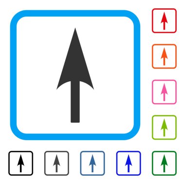 Ok eksen Y simgesini çerçeveli