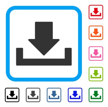 İndir simge çerçeveli